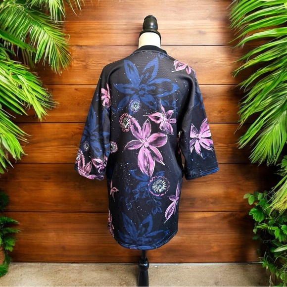 PUMA Women’s Archive Floral Logo Print Mini Shirt Dress - XS - Picture 4 of 15